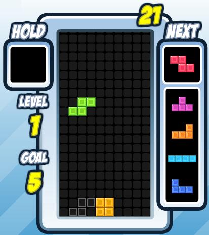 JOGO DE TETRIS ONLINE